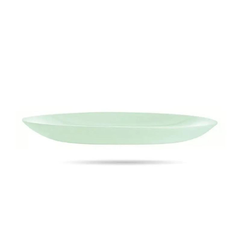 Talerz obiadowy płaski 25 cm mietowy Paradise Green Diwali Luminarc V5839