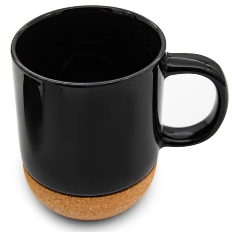 Kubek ceramiczny 380 ml z zaparzaczem czarny Bella Fiore Meyerhoff BL-629