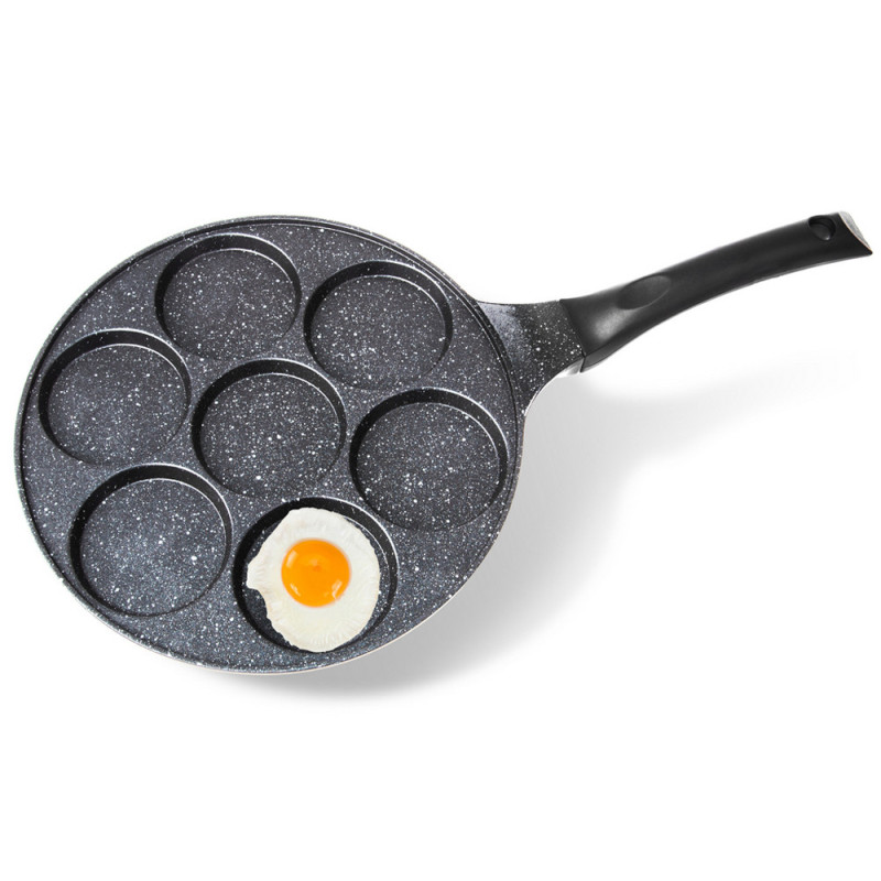 Patelnia do placków jajek 26 cm pancakes aluminiowa indukcja gaz Zilner ZL 2415