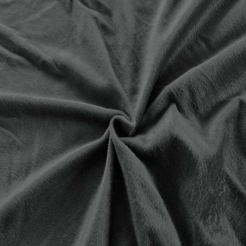 Prześcieradło z gumką "miś" 140x200 grube grafitowe Cotton World 2379