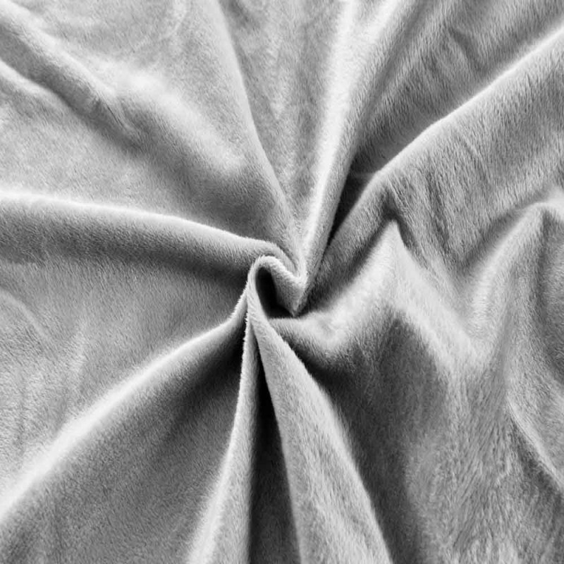 Prześcieradło z gumką "miś" 140x200 grube szare Cotton World 2378