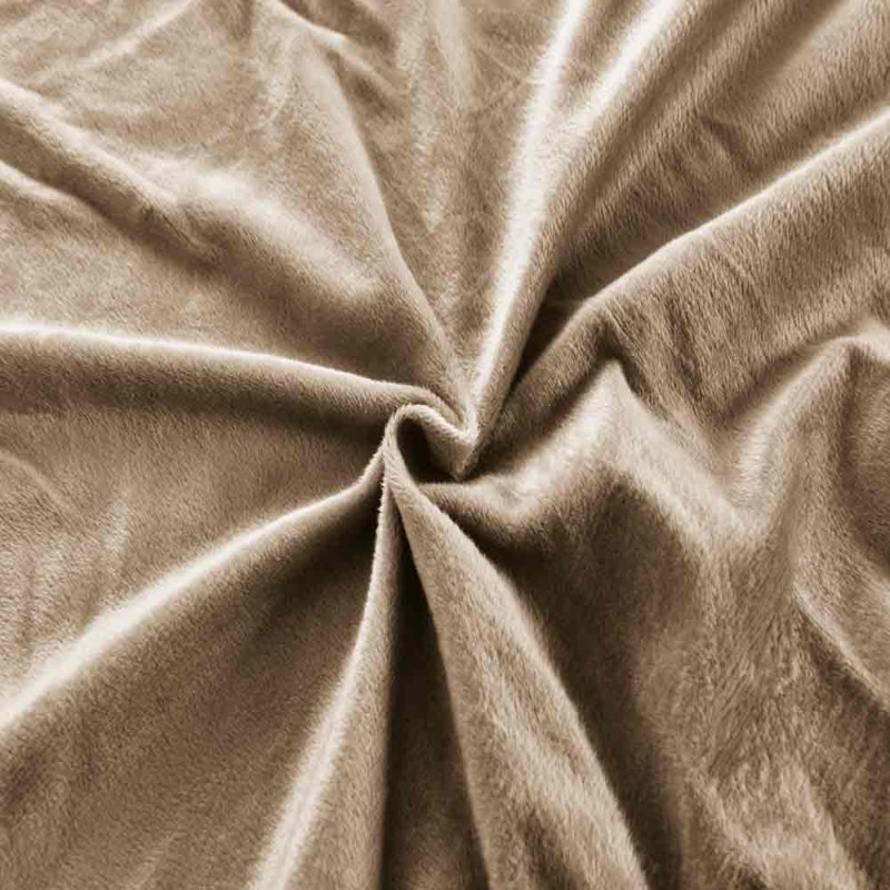 Prześcieradło z gumką "miś" 180x200 grube beżowe Cotton World 2382