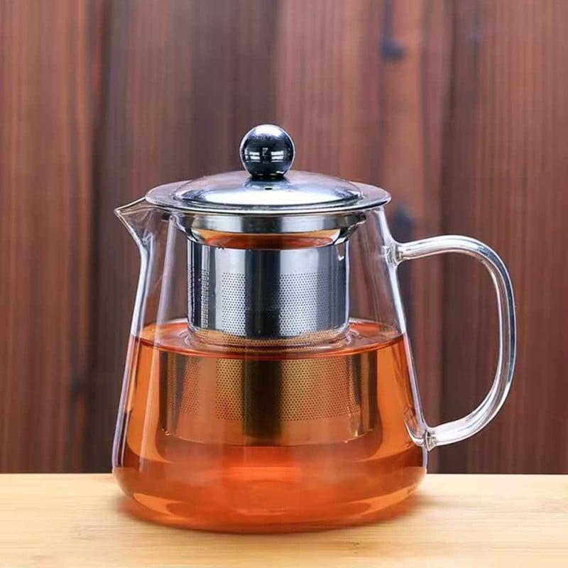 Zaparzacz 950 ml do herbaty ziół kawy z wkładem stalowym MG Home Luna