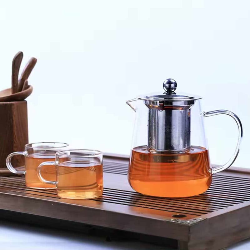 Zaparzacz 950 ml do herbaty ziół kawy z wkładem stalowym MG Home Luna