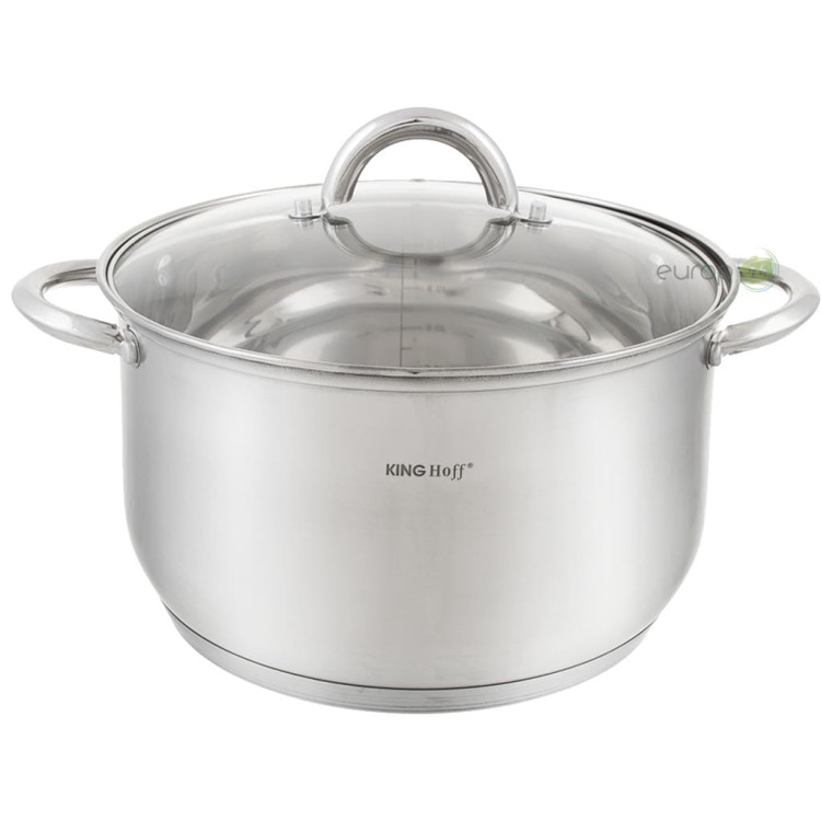Garnki stalowe KingHoff KH 4450 zestaw indukcja