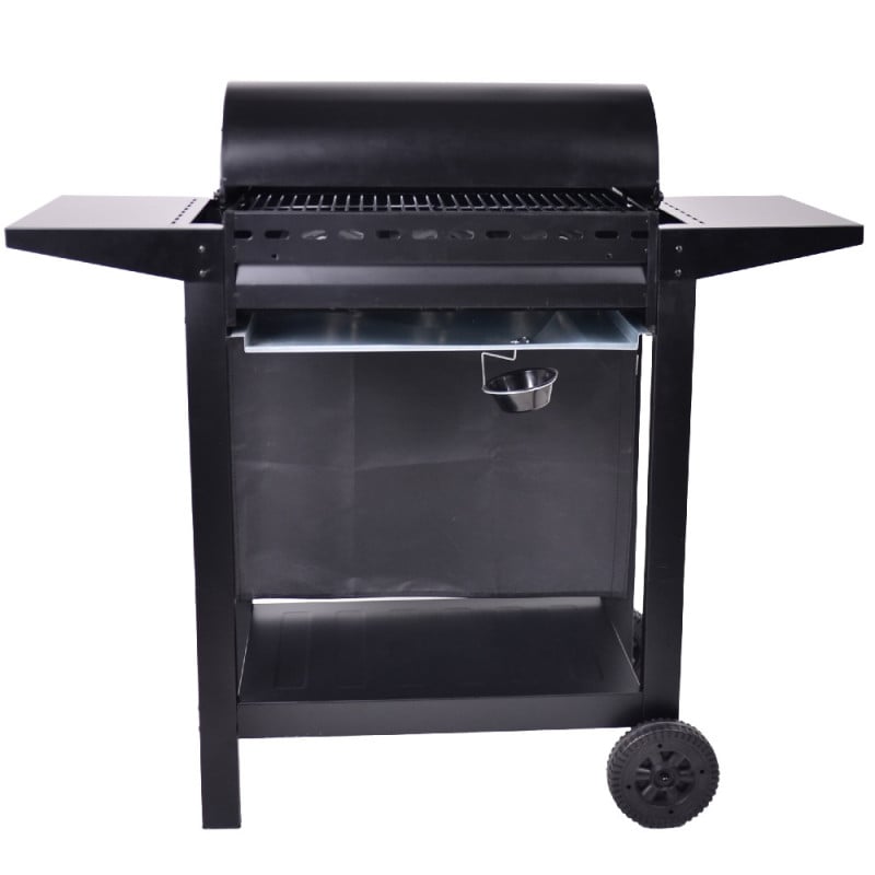 Grill gazowy ogrodowy 3-palnikowy 7.05 kW mocny MG Home stalowy ruszt