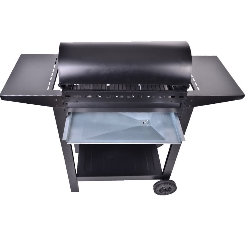 Grill gazowy ogrodowy 3-palnikowy 7.05 kW mocny MG Home stalowy ruszt