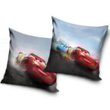 Poszewka dwustronna velvetowa dla dzieci 40x40 cm na jaśka Cars Zig Zac realistyczny wzór CAR 2293039
