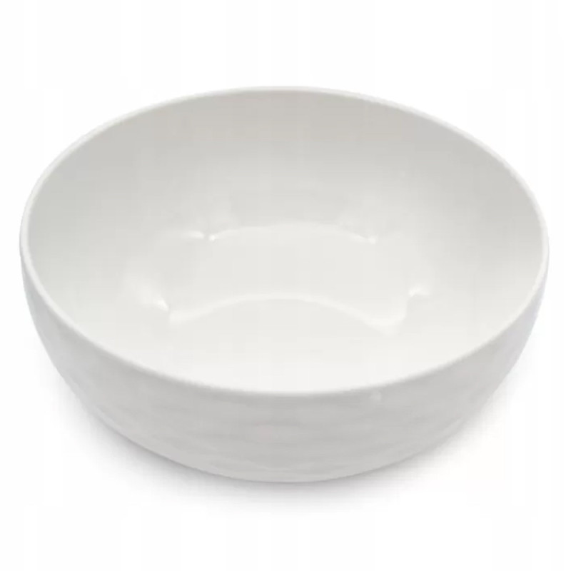 Salaterka porcelanowa biała 750 ml miska zestaw 6 sztuk bulionówka flaczarka Alis Bella Fiore Tragar 42400