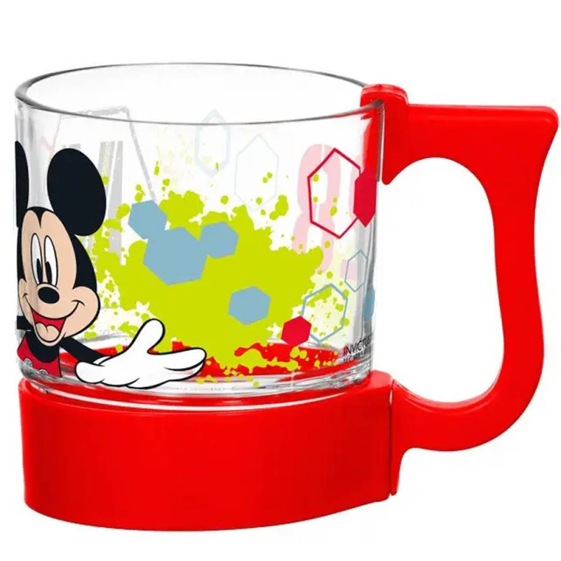 Zestaw śniadaniowy dla dzieci Myszka Mickey bidon kubek lunchbox do szkoły do przedszkola