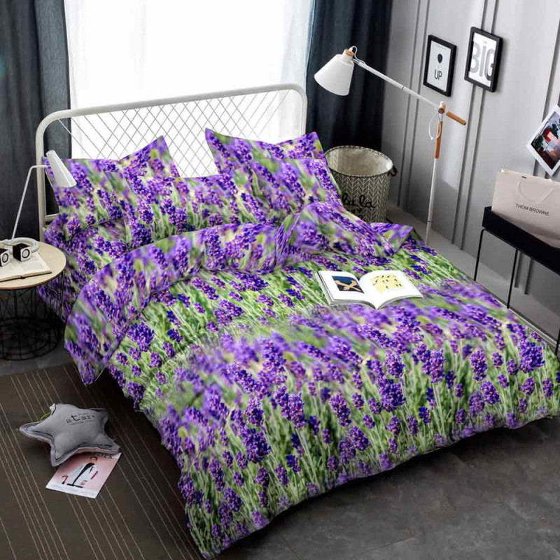 Pościel 160x200 bawełna satynowa Cotton World gruba 3 części 2700