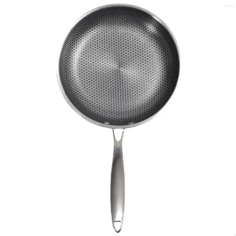 Patelnia stalowa 20 cm powłoka "plaster miodu" indukcja gaz Masterpan MP 2332