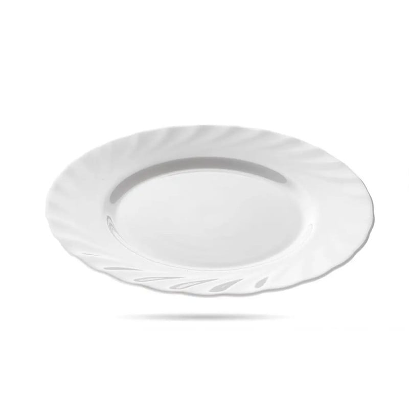Talerzyki deserowe szklane 15.5 cm zestaw 6 sztuk spodek na ciasto deser Trianon Luminarc