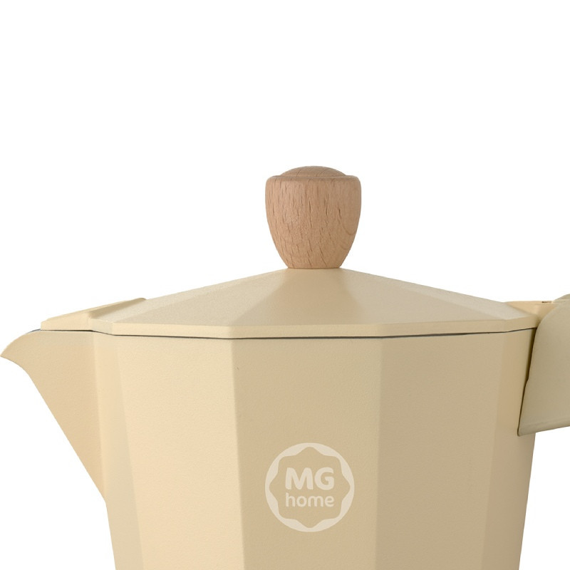Kawiarka tradycyjna 300 ml MG Home Lungo zaparzacz ciśnieniowy do kawy na 6 filiżanek espresso