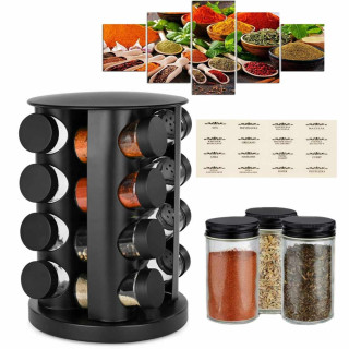 Przyprawnik obrotowy czarny...