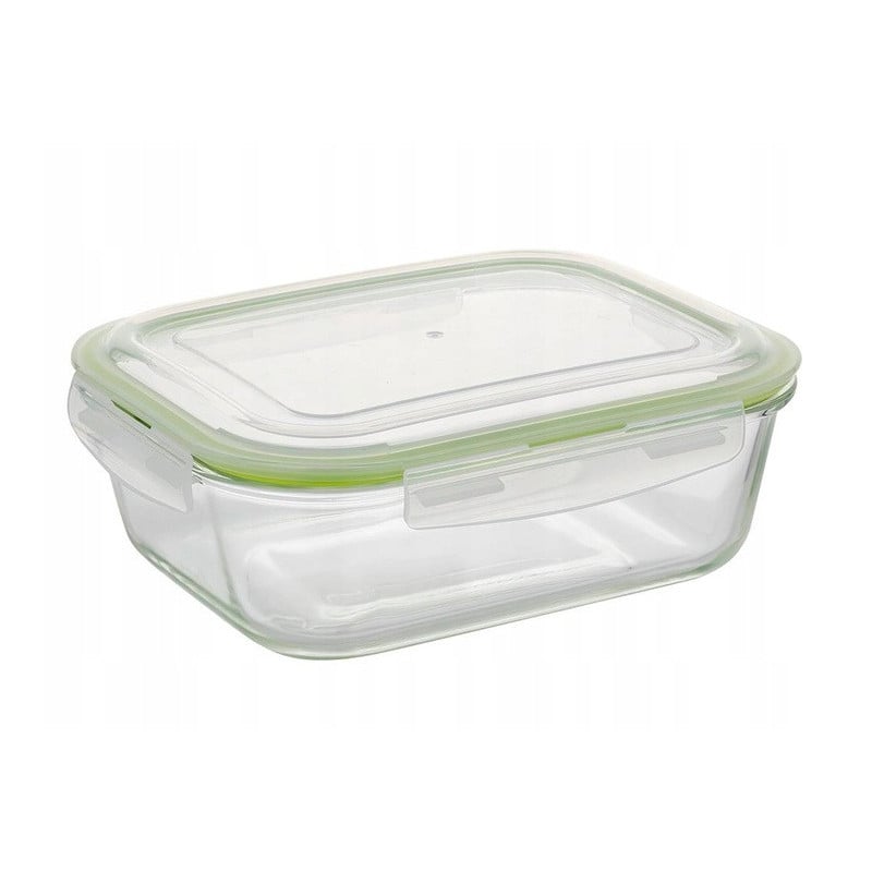 Szklany pojemnik 2260 ml na żywność jedzenie Florina Frigo pudełko z pokrywką lunchbox prostokątny hermetyczny