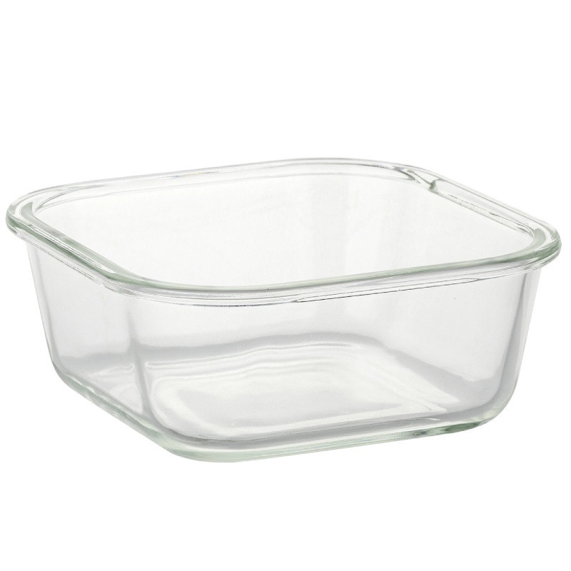 Szklany pojemnik 2200 ml na żywność jedzenie Florina Frigo pudełko z pokrywką lunchbox kwadratowy hermetyczny