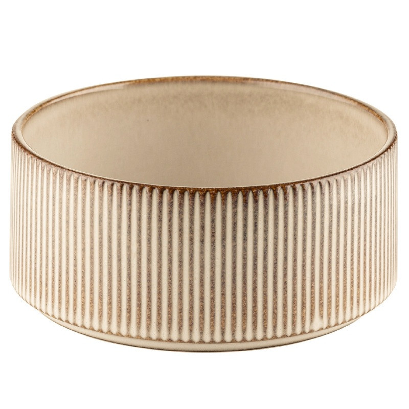 Serwis obiadowy porcelanowy GierekHoff Evie 24 elementy z salaterkami zestaw talerzy dla 6 osób retro 1213
