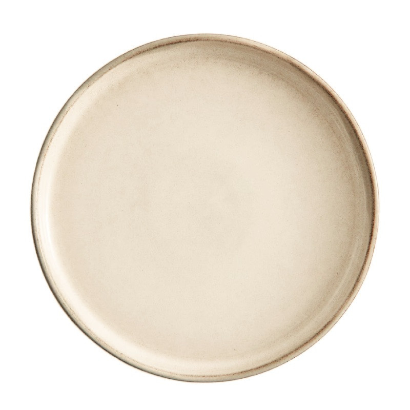 Serwis obiadowy porcelanowy GierekHoff Evie 30 elementów z salaterkami i kubkami zestaw talerzy dla 6 osób retro 1211