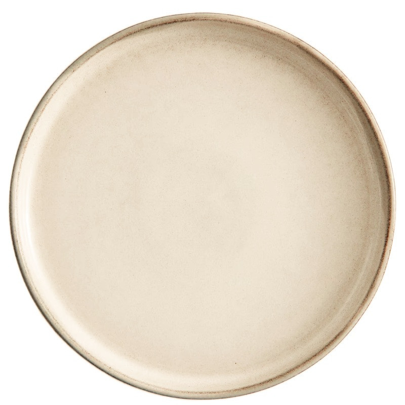 Serwis obiadowy porcelanowy Evie 30 elementów z salaterkami i kubkami zestaw talerzy dla 6 osób retro 1211
