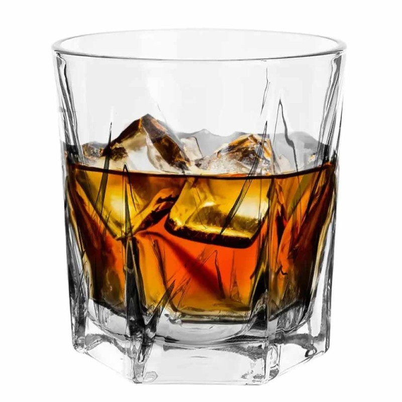 Szklanki do whisky napojów drinków 330 ml zestaw 6 szklanek Altom Henry