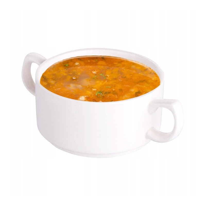 Bulionówka biała porcelana 280 ml flaczarka zestaw 6 sztuk salaterka 11 cm Altom regular