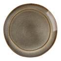 Talerz deserowy 20 cm porcelanowy Florina Bergen brązowy retro