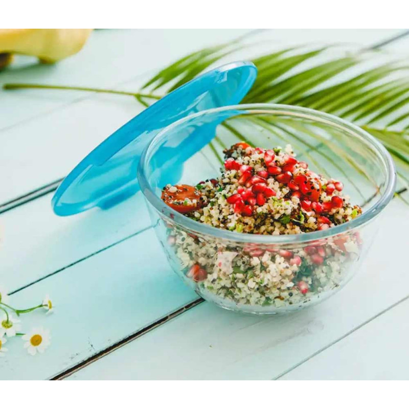 Miska żaroodporna 700 ml salaterka 15 cm naczynie z pokrywką Cook&Enjoy Pyrex 178 P