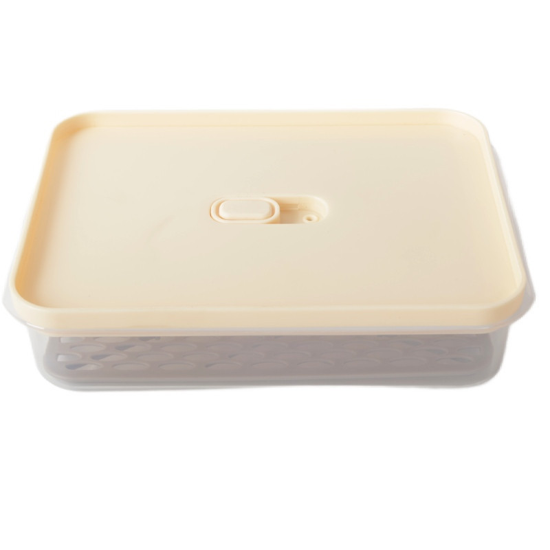 Pojemniki prostokątne lunchbox MG Home Misto z podkładką zestaw 3 sztuki hermetyczne 4400/2200/1000 ml brzoskwiniowe