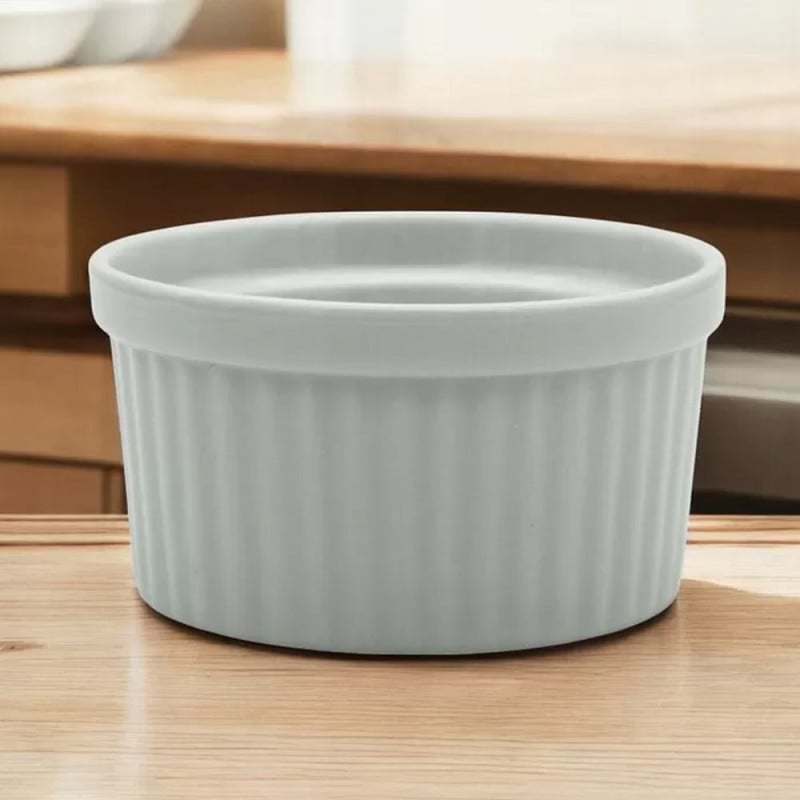 Kokilki do zapiekania 260 ml zestaw 10 sztuk salaterki miseczki pojemniki porcelanowe Brulee