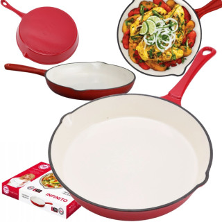 Patelnia żeliwna emaliowana...