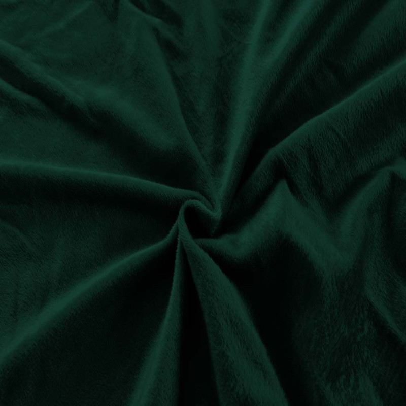 Prześcieradło z gumką "miś" 90x200 grube butelkowa zieleń Cotton World 2380