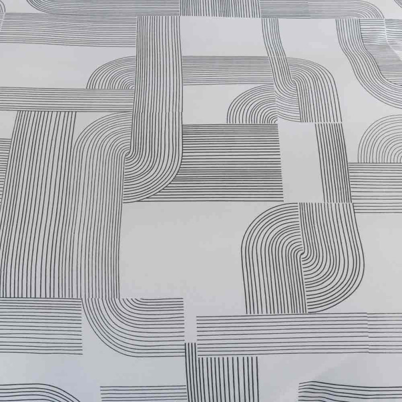 Pościel z lampasami 220x200 mikrofibra Cotton World 3 części FPD 2926