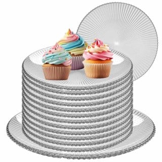 Talerzyki deserowe 20 cm i...