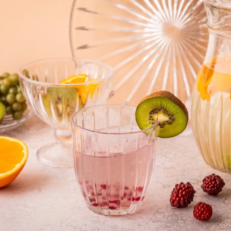 Szklanki do napojów wody soków 330 ml Altom Venus niskie zestaw 6 sztuk