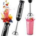 Blender ręczny MG Home 300W z regulacją prędkości czarny do zup koktajli mocny