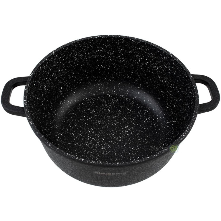 Garnki marmurowe Klausberg KB 7359 Zestaw garnków granitowych indukcyjnych Garnki marmurowe Klausberg KB 7359 Zestaw garnków granitowych indukcyjnych