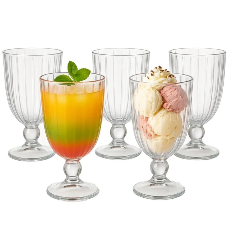 Szklanki do napojów wody soku na stopce 310 ml Altom Design Venus zestaw 6 szt