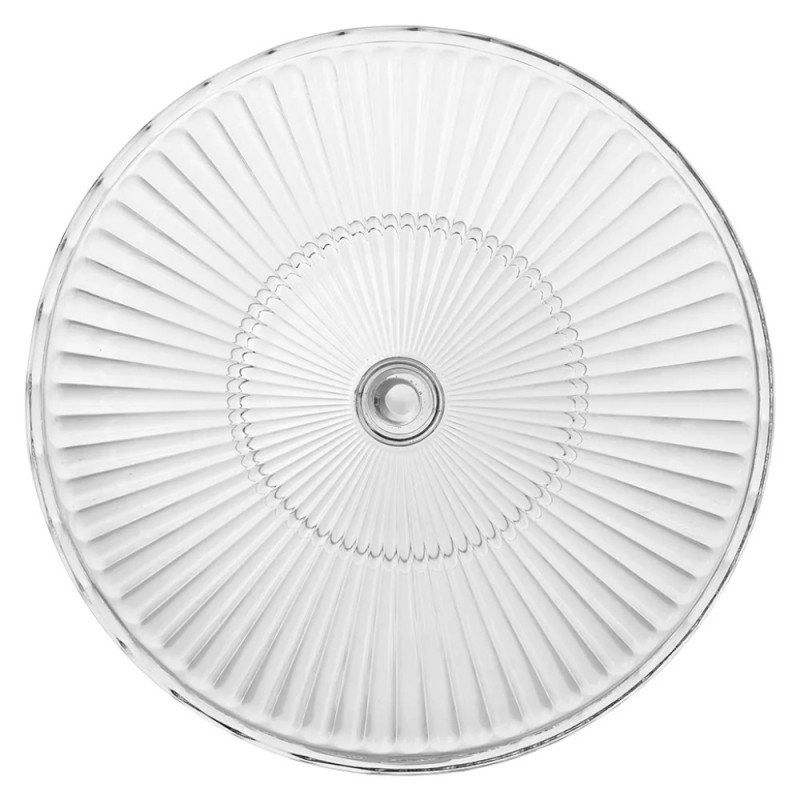 Patera szklana z kloszem na ciasto i tort na nóżce Altom Design Venus 28 cm