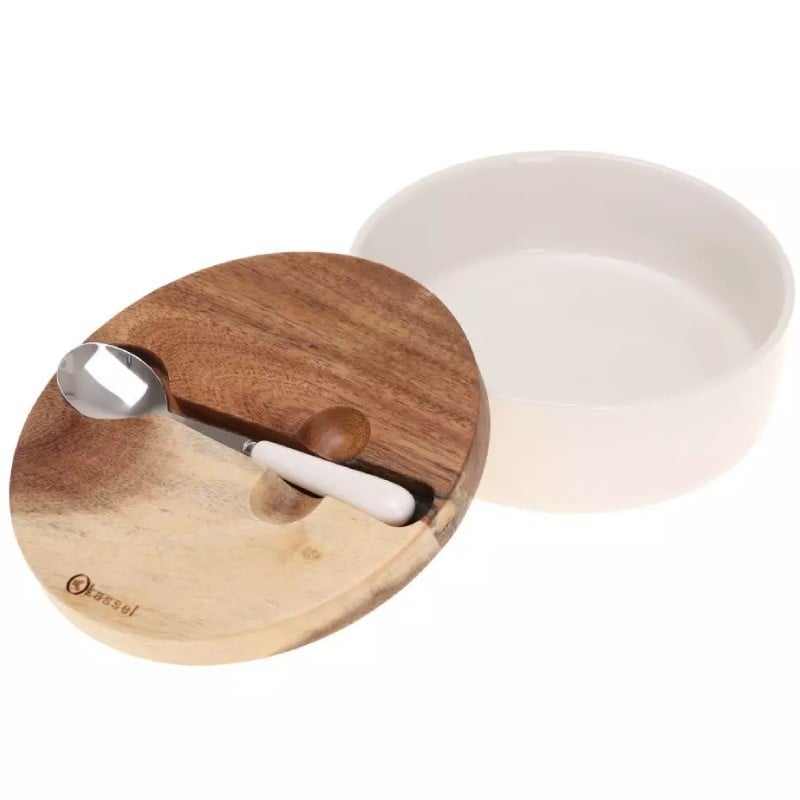 Cukiernica 93557 Tadar pojemnik Porcelana łyżeczka kpl