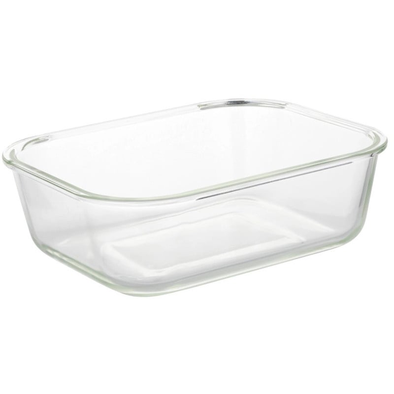 Pojemniki szklane 640 ml prostokątne lunchbox GierekHoff Corio zestaw 3 sztuki żaroodporne hermetyczne GH 1108