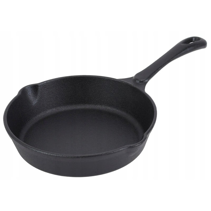 Patelnie żeliwne 20/25/30cm zestaw 3 sztuk ciężkie głębokie Krisberg KR 2711 indukcja gaz
