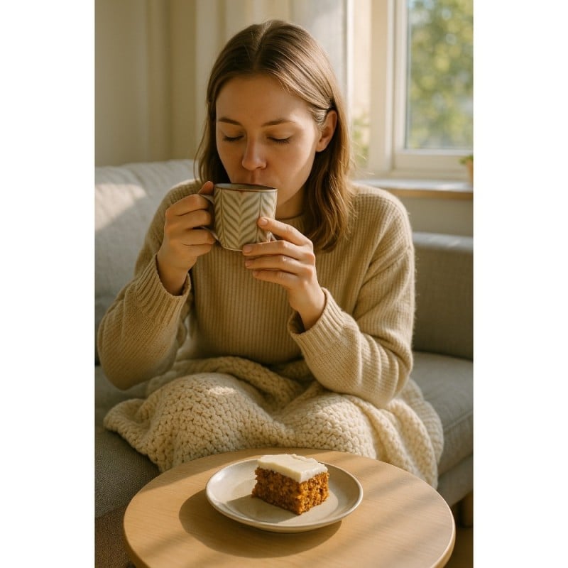 Komplet 6 filiżanek ze spodkami porcelanowych Florina Lehti 250 ml do kawy herbaty zestaw beżowe