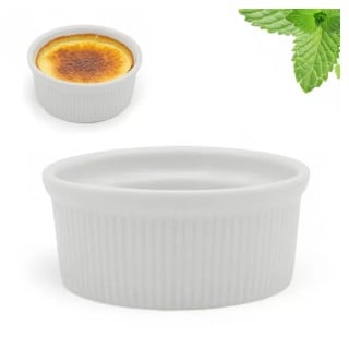 Kokalika do zapiekania 150ml salaterka miseczka 8 cm pojemnik porcelanowy Brulee Tragar