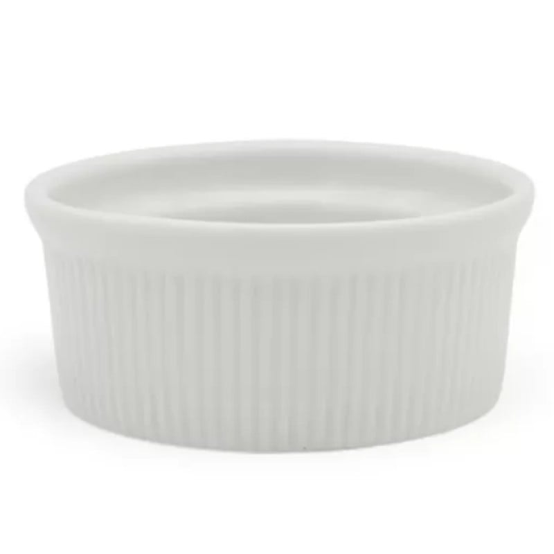Kokilki do zapiekania 250 ml ramekin zestaw 6 sztuk salaterki miseczki pojemniki porcelanowe Brulee Tragar