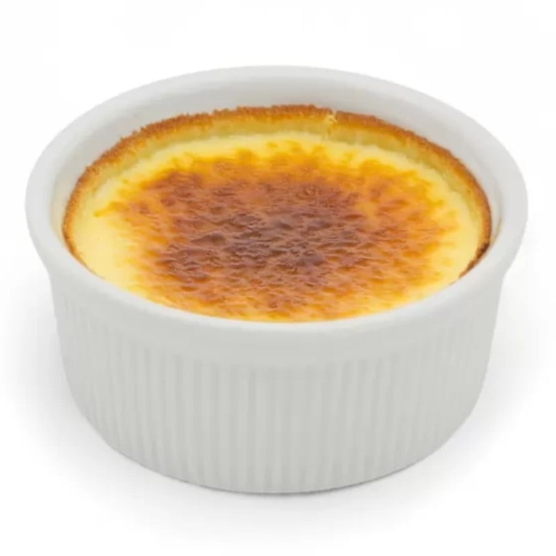 Kokilki do zapiekania 250 ml ramekin zestaw 6 sztuk salaterki miseczki pojemniki porcelanowe Brulee Tragar