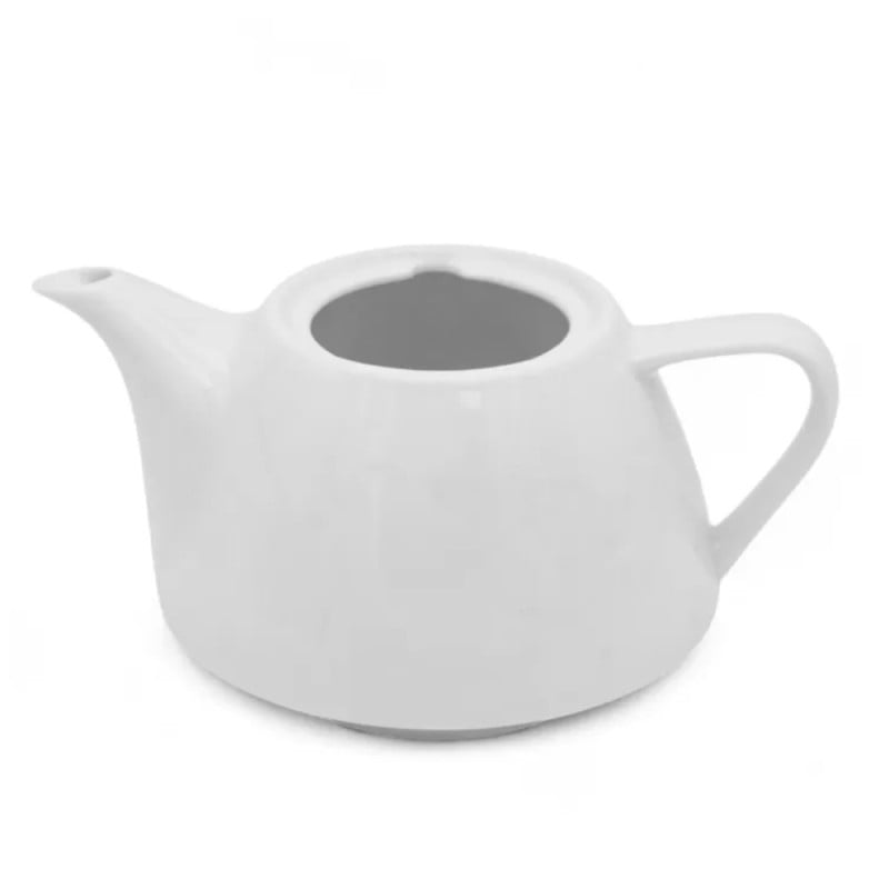 Dzbanek porcelanowy biały imbryk do zaparzania herbaty z Bella Fiore Tragar