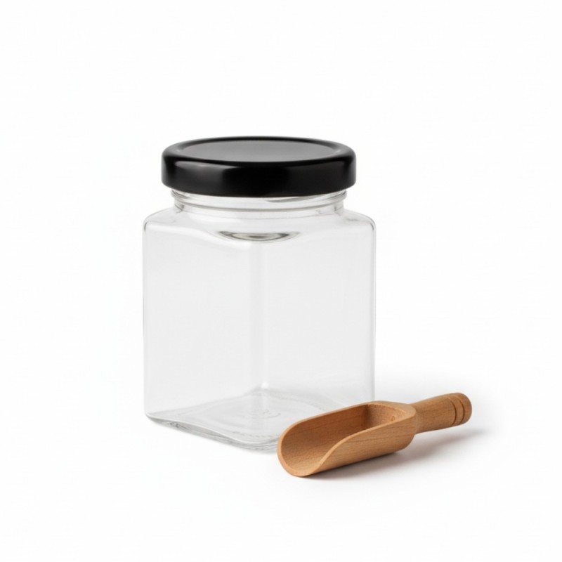 Zestaw 24 słoiczków na przyprawy GierekHoff Flavor GH 1112 pojemniki z naklejkami i nabierakiem