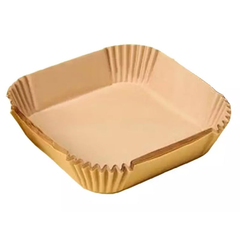 Wkłady papierowe 16x16 cm 100 szt do frytkownicy beztłuszczowej air fryer