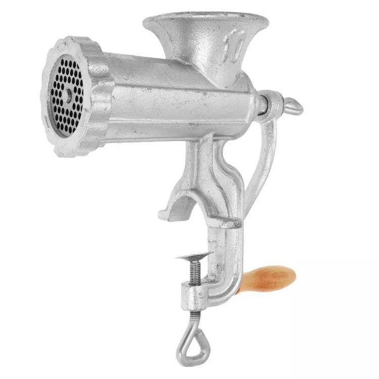 Ręczna maszynka do mielenia mięsa 10 nadziewarka żeliwna Krisberg 3219